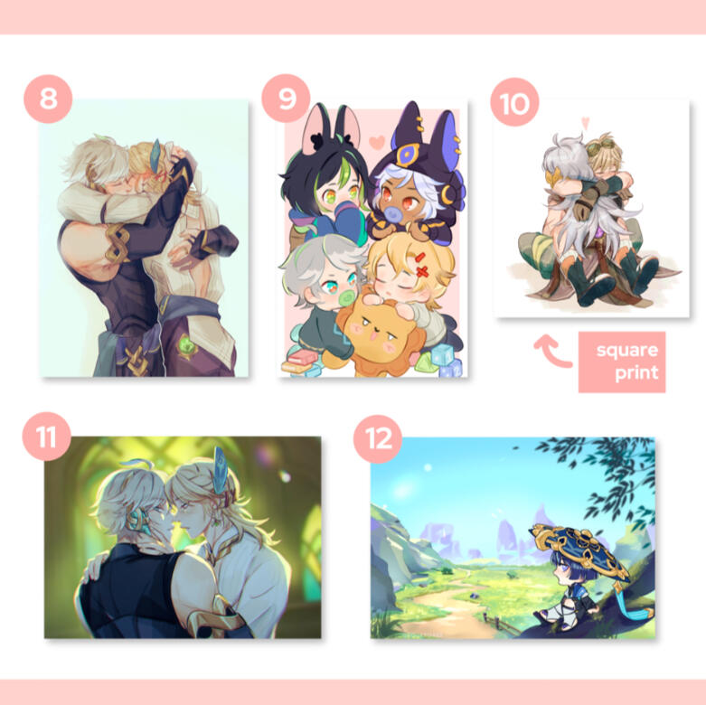 A5 - 6.5USD (single side print)